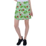 Strawberries Pattern Seamless Tennis Skirt