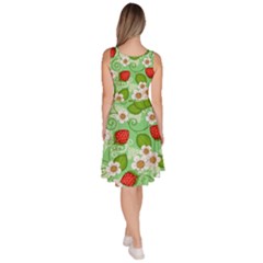 Knee Length Skater Dress With Pockets 