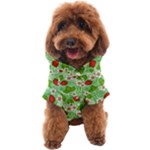 Strawberries Pattern Seamless Dog Coat