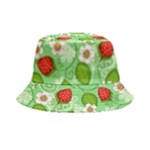 Strawberries Pattern Seamless Bucket Hat