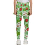 Strawberries Pattern Seamless Kids  Skirted Pants