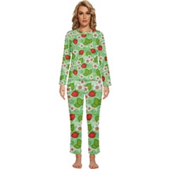 Womens  Long Sleeve Lightweight Pajamas Set 