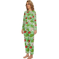 Womens  Long Sleeve Lightweight Pajamas Set 