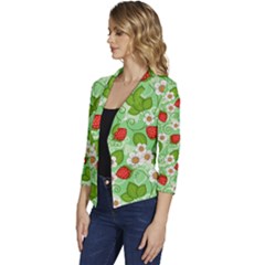 Women s Casual 3/4 Sleeve Spring Jacket 