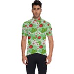 Strawberries Pattern Seamless Men s Short Sleeve Cycling Jersey