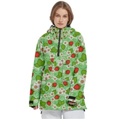 Women s Pullover Zip Ski and Snowboard Waterproof Breathable Jacket 