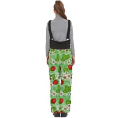 Women s Side Zip Front Pouch Ski And Snowboard Bib Pants	 