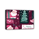 Christmas Santa Claus Mini Canvas 6  x 4  (Stretched)