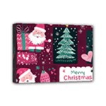 Christmas Santa Claus Mini Canvas 7  x 5  (Stretched)