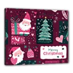 Christmas Santa Claus Canvas 24  x 20  (Stretched)