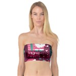 Christmas Santa Claus Bandeau Top