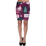 Christmas Santa Claus Bodycon Skirt