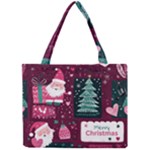 Christmas Santa Claus Mini Tote Bag