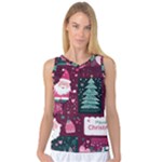 Christmas Santa Claus Women s Basketball Tank Top