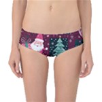 Christmas Santa Claus Classic Bikini Bottoms