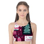 Christmas Santa Claus Tank Bikini Top