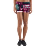 Christmas Santa Claus Yoga Shorts