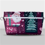 Christmas Santa Claus Handbag Organizer