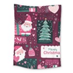 Christmas Santa Claus Medium Tapestry