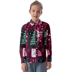 Kids  Long Sleeve Shirt 