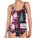 Christmas Santa Claus Tankini Set