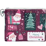 Christmas Santa Claus Canvas Cosmetic Bag (XXXL)