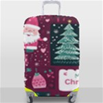 Christmas Santa Claus Luggage Cover (Large)