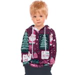 Christmas Santa Claus Kids  Overhead Hoodie