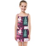 Christmas Santa Claus Kids  Summer Sun Dress