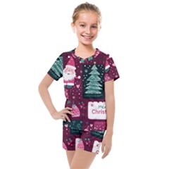 Kids  Mesh T-Shirt and Shorts Set 