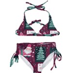 Christmas Santa Claus Kids  Classic Bikini Set