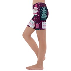 Kids  Lightweight Velour Capri Yoga Leggings 