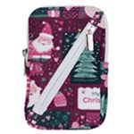 Christmas Santa Claus Belt Pouch Bag (Small)