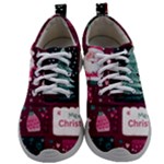 Christmas Santa Claus Mens Athletic Shoes