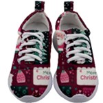 Christmas Santa Claus Kids Athletic Shoes