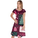 Christmas Santa Claus Classic Short Sleeve Dress