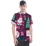 Christmas Santa Claus Men s Polo T-Shirt