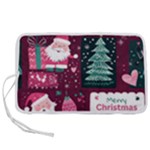 Christmas Santa Claus Pen Storage Case (L)