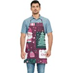 Christmas Santa Claus Kitchen Apron