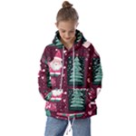 Christmas Santa Claus Kids  Oversized Hoodie