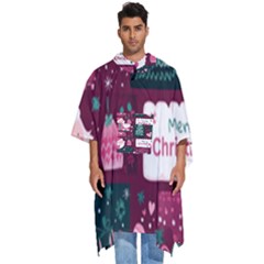 Men s Hooded Rain Ponchos 