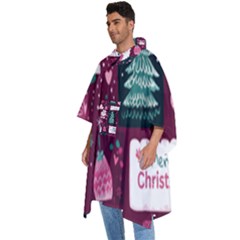 Men s Hooded Rain Ponchos 