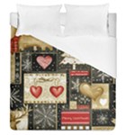 Christmas Reindeer Duvet Cover (Queen Size)