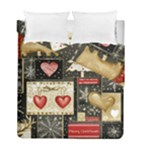 Christmas Reindeer Duvet Cover Double Side (Full/ Double Size)