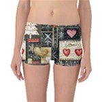 Christmas Reindeer Reversible Boyleg Bikini Bottoms