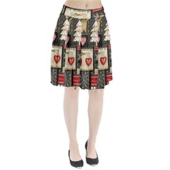 Christmas Reindeer Pleated Skirt from ArtsNow.com