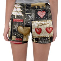 Women s Satin Sleepwear Shorts 