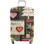 Christmas Reindeer Luggage Cover (Large)