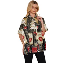 Women s Batwing Button Up Shirt 