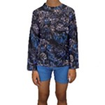 Rocky Lake Reflection  Kids  Long Sleeve Swimwear